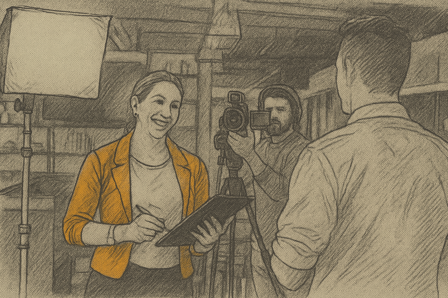 How we create video training.